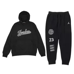 Bộ Quần Áo Hoodie Nam&nbsp;Nike Jordan Flight FN4614-010 Màu Đen Size M (Form Á)