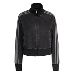 Áo Khoác Denim Nữ Adidas Firebird Track Top Denim Jacket KD2898 Màu Đen Size XS