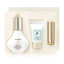 Set Kem Chống Nắng The Whoo Gongjinhyang Brightening UV Protective BB Cream SPF45+/PA+++ 3 Món