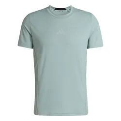 Áo Thun Nam Adidas 3-Stripes T-Shirt Designed For Training KA4805 Màu Xanh Pastel Size M