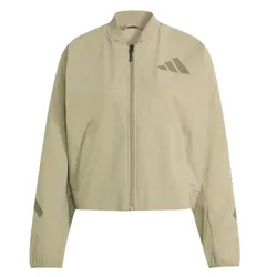 Áo Khoác Nữ Adidas Z.N.E. Knit Bomber Jacket KD8509 Màu Be Size 2XS