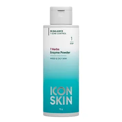 Bột Tẩy Da Chết Icon Skin 7 Herbs Enzyme Cleansing Powdew 75g