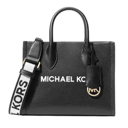 Túi Đeo Chéo Nữ Michael Kors MK Mirella Small Pebbled Leather Crossbody Bag 35S4G7ZC5L Màu Đen
