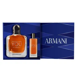 Set Nước Hoa Nam Giorgio Armani Stronger With You Intensely 2 Món (EDP 50ml + Mini 15ml)