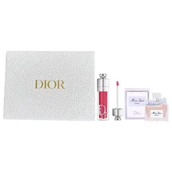 Set Dior 3 Món (Son Dưỡng Dior Addict Lip Maximizer 029 Intense Grape Hồng Berry 6ml+ Nước Hoa Miss Dior Parfum 5ml + Túi Giấy)