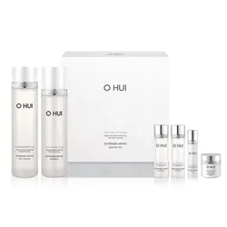 Set Dưỡng Trắng Da Ohui Extreme White 2pcs Special 6 Món