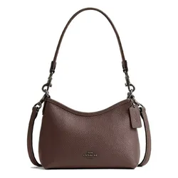 Túi Đeo Vai Nữ Coach Laurel Small Shoulder Bag Dark Stone CBH16 Màu Nâu