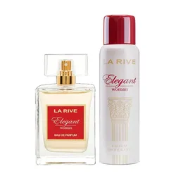 Set Nước Hoa Nữ La Rive Elegant Woman Eau De Parfum 100ml + Deodorant 150ml