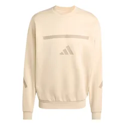 Áo Nỉ Nam Adidas New Z.N.E. Sweatshirt KE4705 Màu Be Size S (Form Âu)