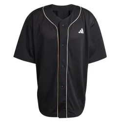 Áo Sơ Mi Nam Adidas Stadium Mesh Baseball Jersey JZ6923 Màu Đen Size XS