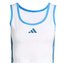 Áo Ba Lỗ Thể Thao Nữ Adidas Stadium Tank KB4962 Màu Trắng Xanh Size XS