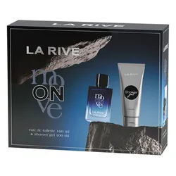 Set Nước Hoa Nam La Rive Move On Set 2 Món (EDT 100ml + Sữa tắm 100ml)