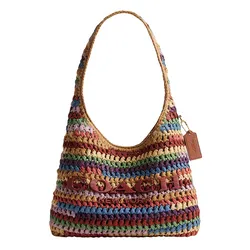 Túi Đeo Vai Nữ Coach Brooklyn Shoulder Bag CDZ39 Phối Màu