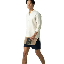 Áo Sơ Mi Nam F2 Fashion & Freedom Linen New Spirit SMM208-S-TRẮNG LT-0122 Màu Trắng Size S