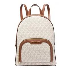 Balo Nữ Michael Kors&nbsp;MK Jaycee Medium Logo Backpack 35S2G8TB2B Màu Vanilla