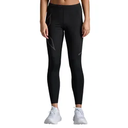 Quần Chạy Bộ Nữ 2XU Ignition Shield Compression Tights WA6312b-BLK/BRF Màu Đen Size S