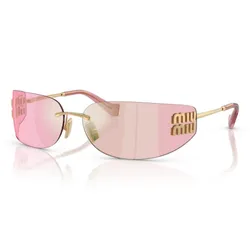 Kính Mát Nữ Miu Miu 0MU A51S 5AK90Y Gold Màu Vàng Hồng