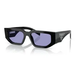 Kính Mát Nam Prada Sunglasses 0PR 09ZSF 16K01O Black Violet Màu Đen Tím