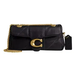 Túi Đeo Vai Nữ Coach Tabby Shoulder Bag 20 With Quilting CFR07 Màu Đen