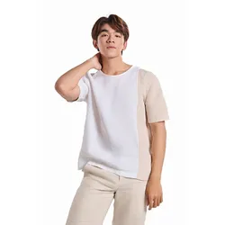 Áo Sơ Mi Nam F2 Fashion & Freedom Linen SMMN037-TRANG KEM-S-1124 Màu Trắng Kem Size S