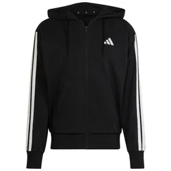 Áo Hoodie Nữ Khóa Kéo Adidas Essentials 3-Stripes French Terry Full-Zip JE0052 Màu Đen Size XS