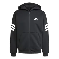 Áo Hoodie Nam Adidas Future Icons 3-Stripes Zip-Up JD4827 Màu Đen Size S