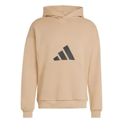 Áo Hoodie Nam Adidas Future Icons 3 Bar Logo Warm Sandstone JW7168 Màu Nâu Be Size S