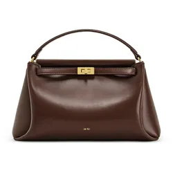 Túi Xách Tay Nữ JW Pei Carmen Top Handle Bag - Reddish Brown Màu Nâu