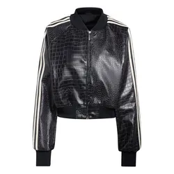 Áo Khoác Nữ Adidas SST Faux Leather Jacket KE5035 Màu Đen&nbsp;Size S