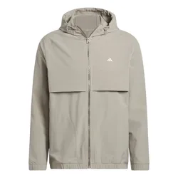 Áo Khoác Gió Nam Adidas Golf Go-to Full-Zip Windbreaker JL7915 Màu Be Xám Size S