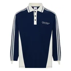 Áo Polo Dài Tay Nam Adidas Originals KW5687 Màu Xanh Navy Size XS