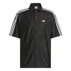 Áo Polo Unisex Adidas Originals Basketball Flame KA9356 Màu Đen Size S