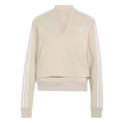Áo Khoác Nữ Adidas Adiluna Season 2 Wrap-Around SST Track Top LD4964 Màu Be Size XS