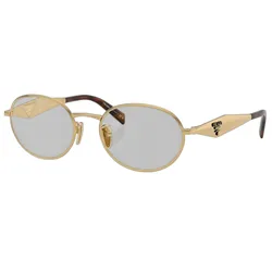 Kính Mắt Cận Prada Oval Eyeglasses 0PR D53VD 5AK1O1 Màu Vàng Gold