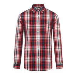 Áo Sơ Mi Dài Tay Nam Lacoste Regular Fit Shirt CH8444 - LYA Phối Màu Size 42