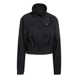 Áo Khoác Nữ Adidas Denim Tracktop KD3918 Màu Đen Size XS