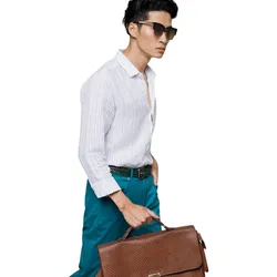 Áo Sơ Mi Nam Linen F2 Fashion & Freedom Men In Style SMM204-TS-M-0820 Màu Trắng Size M