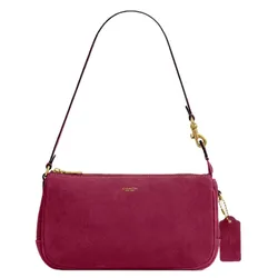 Túi Đeo Vai Nữ Coach Plaza Bag CER64 Màu Hồng Đậm