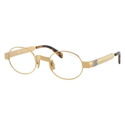 Gọng Kính Cận Nữ Miu Miu Gold Sunglasses 0MU B51S 5AK10W Màu Vàng Gold