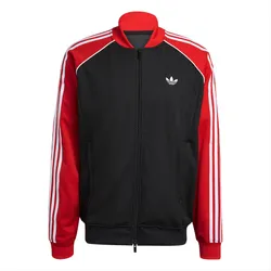 Áo Khoác Nam Adidas SST Loose-Fit Mesh Track Top KE0115 Màu Đen Đỏ Size M