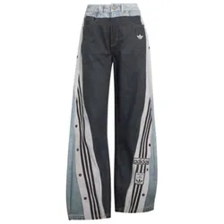 Quần Jean Nữ Adidas VINTAGE ADIBREAK PRINTED DEAD JEANS KW4516 Màu Đen Size 2532