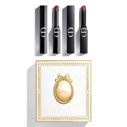 Set Son Lì Dior On Stage 425 Wild Rosewood Màu Hồng Đất + 325 Famous Rose Màu Hồng Cam + Hộp quà Dior
