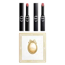 Set Son Dior Rouge Dior On Stage Shine 226 Daring Blush Hồng Cam Đào + Matte 325 Famous Rose Hồng Cam + Hộp Quà Dior