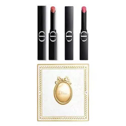 Set Son Dior Rouge Dior On Stage Shine 226 Daring Blush Hồng Cam Đào + Matte 358 Pink Show Hồng Gỗ + Hộp Quà Dior