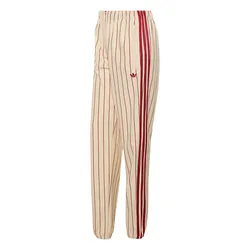 Quần Dài Nữ Adidas Pinstripe Firebird Track Pant KT1851 Màu Kem Đỏ Size M