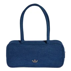 Túi Xách Tay Nữ Adidas Adicolor Long Denim Airliner Bag KD7875 Màu Xanh Đậm