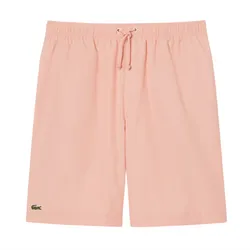 Quần Short Nam Lacoste Lightweight Diamond Taffeta Sport Shorts GH353T - UI2 Màu Hồng Size 3