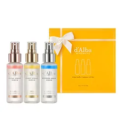 Set Xịt Khoáng Serum d'Alba White Truffle 3 Solutions Gift Box 50ml x 3