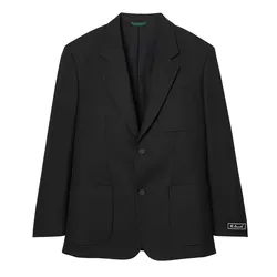 Áo Khoác Blazer Nam Lacoste Men's Relaxed Fit Blazer VH7175 031 Màu Đen Size 48