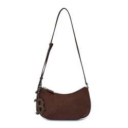 Túi Đeo Vai Nữ MLB Monogram Feminine Charm Mini Crossbody Bag 3ACRMS26N Màu Nâu